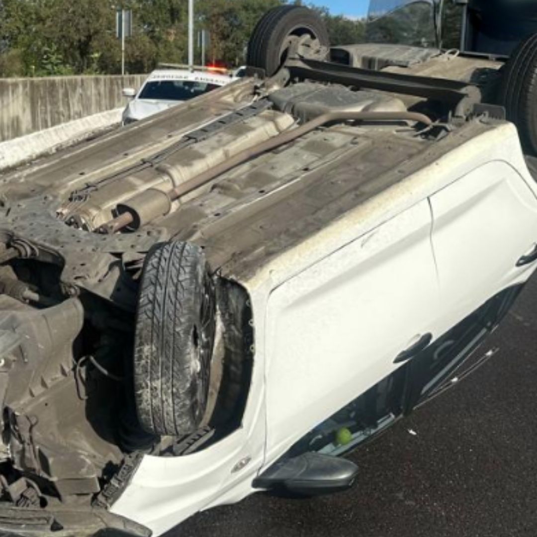 Accidente en Morelos. Foto: Guardia Nacional